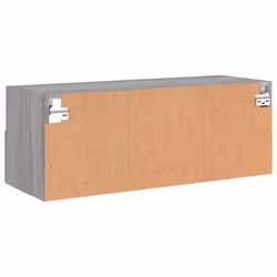 vidaXL TV Wall Cabinet Wall-mounted TV Cabinet Grey Sonoma Engineered Wood - Additional view 9