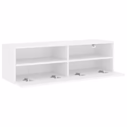 vidaXL TV Wall Cabinet Wall-mounted TV Cabinet TV Unit White Engineered Wood - Additional view 5