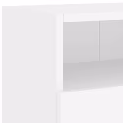 vidaXL TV Wall Cabinet Wall-mounted TV Cabinet TV Unit White Engineered Wood - Additional view 9