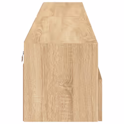 vidaXL TV Wall Cabinets Floating TV Unit 2 pcs Sonoma Oak Engineered Wood - Additional view 7