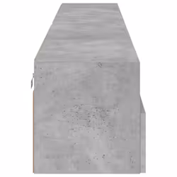 vidaXL TV Wall Cabinets Floating TV Unit 2 pcs Concrete Grey Engineered Wood - Additional view 7