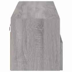 vidaXL TV Wall Cabinet Wall-mounted TV Cabinet Grey Sonoma Engineered Wood - Additional view 7