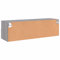 vidaXL TV Wall Cabinet Wall-mounted TV Cabinet Grey Sonoma Engineered Wood - Additional view 8