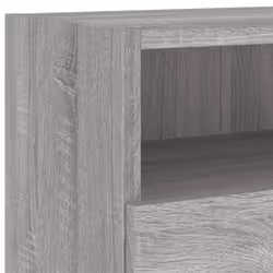 vidaXL TV Wall Cabinet Wall-mounted TV Cabinet Grey Sonoma Engineered Wood - Additional view 9
