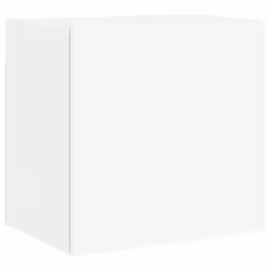 vidaXL TV Wall Cabinets Wall Mounted TV Units 2 pcs White Engineered Wood - Additional view 5