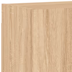 vidaXL TV Wall Cabinet Floating TV Unit TV Cabinet Sonoma Oak Engineered Wood - Additional view 10