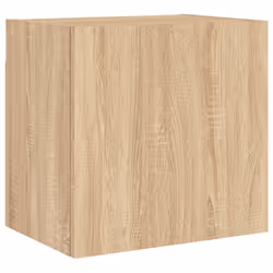 vidaXL TV Wall Cabinets Floating TV Unit 2 pcs Sonoma Oak Engineered Wood - Additional view 5