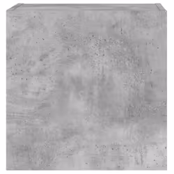 vidaXL TV Wall Cabinets Floating TV Unit 2 pcs Concrete Grey Engineered Wood - Additional view 7