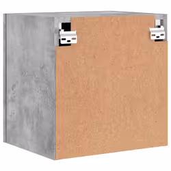 vidaXL TV Wall Cabinets Floating TV Unit 2 pcs Concrete Grey Engineered Wood - Additional view 9