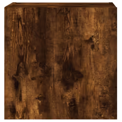 vidaXL TV Wall Cabinets Floating TV Unit 2 pcs Smoked Oak Engineered Wood - Additional view 7