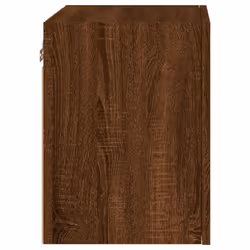 vidaXL TV Wall Cabinets Wall Mounted TV Units 2 pcs Brown Oak Engineered Wood - Additional view 8