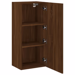 vidaXL TV Wall Cabinet Wall-mounted TV Cabinet Stand Brown Oak Engineered Wood - Additional view 5