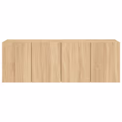 vidaXL TV Cabinets Wall-mounted Floating TV Unit Floating Shelves TV Stand - sonoma oak, 60 x 30 x 41 cm/ 2 pcs - Additional view 6