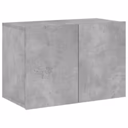 vidaXL TV Cabinets Wall-mounted Floating TV Unit Floating Shelves TV Stand - concrete grey, 60 x 30 x 41 cm/ 1 pcs