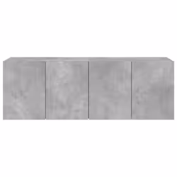 vidaXL TV Cabinets Wall-mounted Floating TV Unit Floating Shelves TV Stand - concrete grey, 60 x 30 x 41 cm/ 2 pcs - Additional view 6