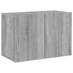 vidaXL TV Cabinets Wall-mounted Floating TV Unit Floating Shelves TV Stand - grey sonoma, 60 x 30 x 41 cm/ 1 pcs