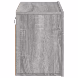vidaXL TV Cabinets Wall-mounted Floating TV Unit Floating Shelves TV Stand - grey sonoma, 60 x 30 x 41 cm/ 1 pcs - Additional view 6