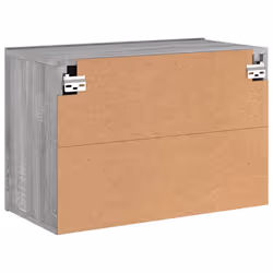vidaXL TV Cabinets Wall-mounted Floating TV Unit Floating Shelves TV Stand - grey sonoma, 60 x 30 x 41 cm/ 1 pcs - Additional view 7