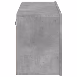 vidaXL TV Cabinets Wall-mounted Floating TV Unit Floating Shelves TV Stand - concrete grey, 80 x 30 x 41 cm/ 1 pcs - Additional view 6