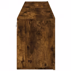 vidaXL TV Cabinets Wall-mounted Floating TV Unit Floating Shelves TV Stand - smoked oak, 80 x 30 x 41 cm/ 2 pcs - Additional view 7