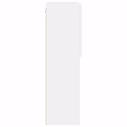 vidaXL TV Cabinets with LED Lights TV Stand TV Units Entertainment Centre - white, 40.5 x 30 x 102 cm/ 1 pcs - Additional view 9