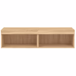 vidaXL TV Cabinets with LED Lights TV Stand Cabinet TV Unit 2 pcs Sonoma Oak - Additional view 7