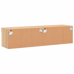 vidaXL TV Cabinets with LED Lights TV Stand Cabinet TV Unit 2 pcs Sonoma Oak - Additional view 9
