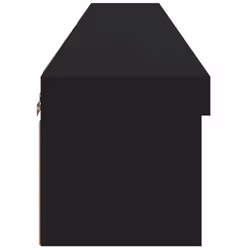 vidaXL TV Cabinets with LED Lights TV Stand Media Cabinet TV Unit 2 pcs Black - Additional view 8