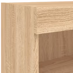 vidaXL TV Cabinets with LED Lights TV Stand Cabinet TV Unit 2 pcs Sonoma Oak - Additional view 10