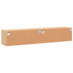 vidaXL TV Cabinets with LED Lights TV Stand Cabinet TV Unit 2 pcs Sonoma Oak - Additional view 9