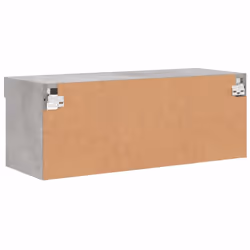 vidaXL TV Cabinet with LED Lights TV Stand Media Cabinet TV Unit Concrete Grey - Additional view 9