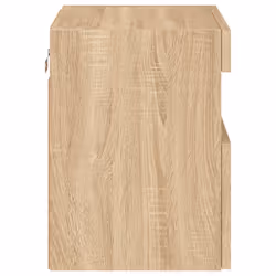 vidaXL TV Wall Cabinets with LED Lights Floating TV Unit 2 pcs Sonoma Oak - Additional view 10
