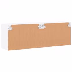 vidaXL TV Wall Cabinets with LED Lights Wall Mounted TV Units 2 pcs White - Additional view 10