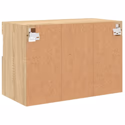 vidaXL TV Wall Cabinet with LED Lights Floating TV Unit TV Cabinet Sonoma Oak - Additional view 10