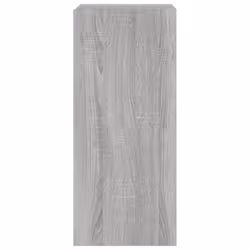 vidaXL TV Wall Cabinet with LED Lights Floating TV Unit TV Cabinet Grey Sonoma - Additional view 8
