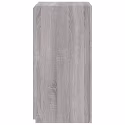 vidaXL TV Wall Cabinet with LED Lights Floating TV Unit TV Cabinet Grey Sonoma - Additional view 9