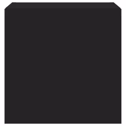vidaXL TV Wall Cabinets with LED Lights Wall Mounted TV Units 2 pcs Black - Additional view 9
