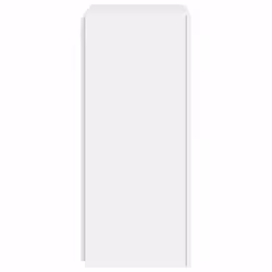 vidaXL TV Wall Cabinet with LED Lights Floating Wall Mounted TV Cabinet White - Additional view 9