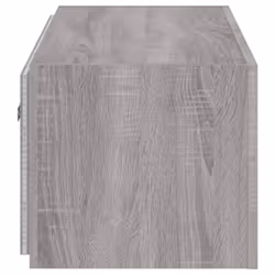 vidaXL TV Wall Cabinet with LED Lights Floating TV Unit TV Cabinet Grey Sonoma - Additional view 9