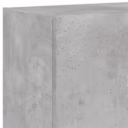 vidaXL TV Wall Cabinet with LED Lights Wall Mounted TV Units Concrete Grey - Additional view 10