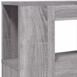 vidaXL LED Headboard Bed Header Bedroom Storage Bed Headboard Engineered Wood - grey sonoma, 180 x 103.5 cm - Additional view 8
