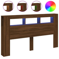 VidaXL 837364 headboard/footboard Brown, Oak