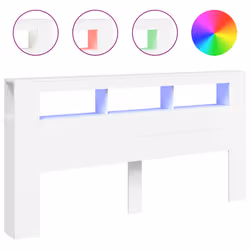VidaXL 837365, White, Wood, 2000 mm, 103.5 cm, 185 mm