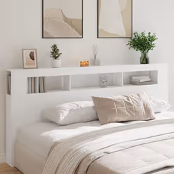 VidaXL 837372 headboard/footboard White - Additional view 4