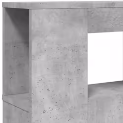 vidaXL LED Headboard Bed Header Bedroom Storage Bed Headboard Engineered Wood - concrete grey, 220 x 18.5 x 103.5 cm - Additional view 8