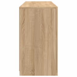 vidaXL Sideboard with LED Lights Home Cupboard Side Cabinet Storage Highboard - sonoma oak - Additional view 6