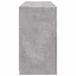 vidaXL Sideboard with LED Lights Home Cupboard Side Cabinet Storage Highboard - concrete grey - Additional view 6