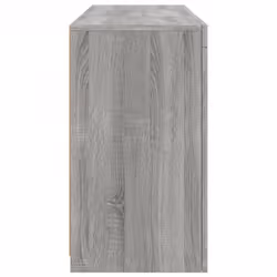 vidaXL Sideboard with LED Lights Home Cupboard Side Cabinet Storage Highboard - grey sonoma - Additional view 6