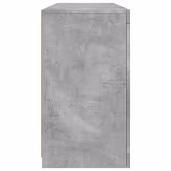 vidaXL Sideboard with LED Lights Home Cupboard Storage Side Cabinet Highboard - concrete grey - Additional view 6