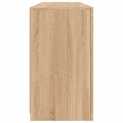 vidaXL Sideboard with LED Lights Home Cupboard Side Cabinet Storage Highboard - sonoma oak - Additional view 6